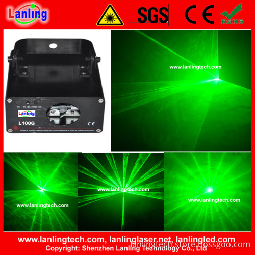 Single Green Disco Party Home Laser Light